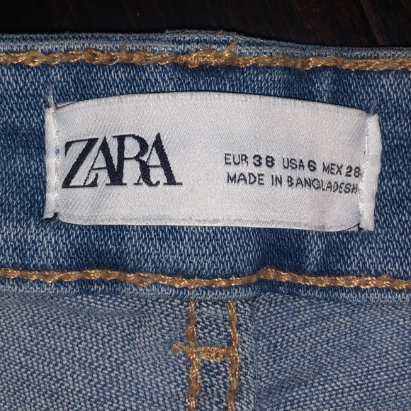 Blue Zara Skinny Jeans - Picture 3 of 4